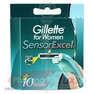 GILLETTE for Women Sensor Excel 10er Magazin, 10 Stk
