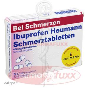 IBUPROFEN Heumann Schmerztabl. 400 mg, 10 Stk