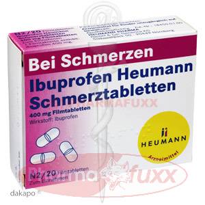 IBUPROFEN Heumann Schmerztabl. 400 mg, 20 Stk