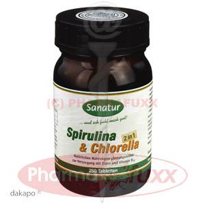 SPIRULINA & CHLORELLA 400 mg Tabl., 250 Stk