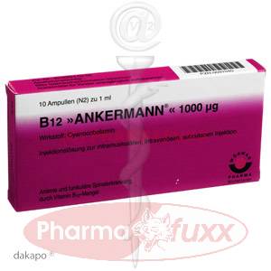B 12 ANKERMANN 1000 ?g Amp., 10 ml