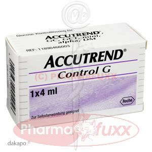 ACCUTREND Control Glucose Loesung, 4 ml