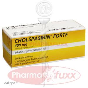 CHOLSPASMIN forte 400 mg Tabl., 50 Stk
