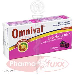OMNIVAL Multivitamin Himbeere Lutschtabl., 28 Stk