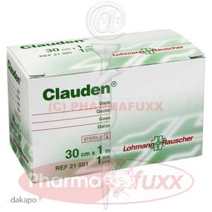 CLAUDEN Gaze steril 1 m x 30 cm 21501, 1 Stk