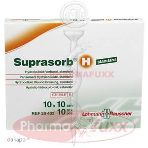 SUPRASORB H Hydrokoll.Verb.10x10cm stand.20403, 10 Stk