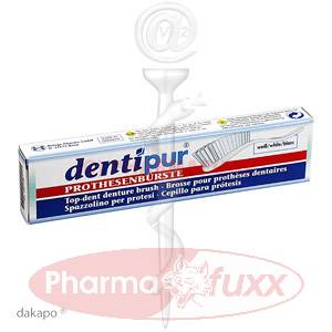 DENTIPUR Prothesenbuerste weiss, 1 Stk