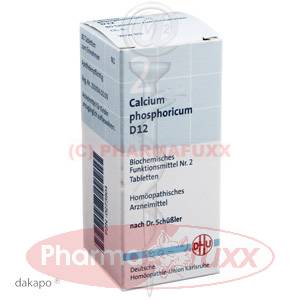 BIOCHEMIE 2 Calcium phosphoricum D 12 Tabl., 80 Stk