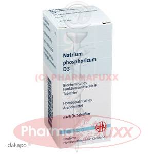 BIOCHEMIE 9 Natrium phosphoricum D 3 Tabl., 80 Stk