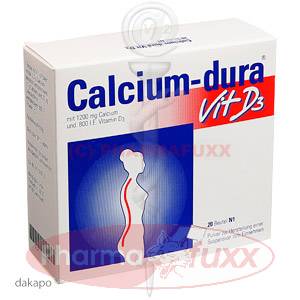 CALCIUM DURA Vit. D3 Pulver Btl., 20 Stk