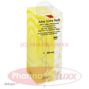 ALOE VERA SAFT Bio 100%, 500 ml