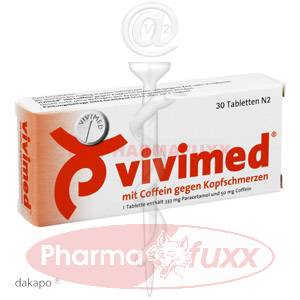 VIVIMED mit Coffein gg. Kopfschmerz Tabl., 30 Stk