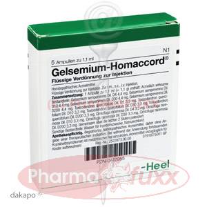 GELSEMIUM HOMACCORD Amp., 5 Stk