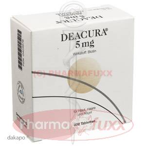 DEACURA 5 mg Tabl., 200 Stk