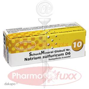 SCHUCKMINERAL Globuli 10 Natrium sulf. D6, 7,5 g