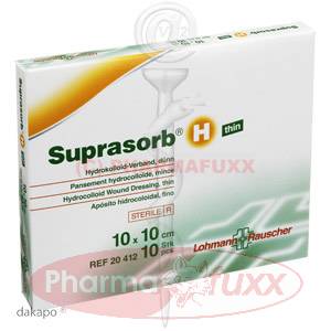 SUPRASORB H Hydrokoll.Verb.10x10cm duenn 20412, 10 Stk