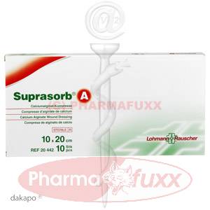 SUPRASORB A Calciumalginat Kompr.10x20cm 20442, 10 Stk