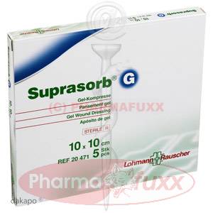 SUPRASORB G Gelkompr.10x10cm 20471, 5 Stk