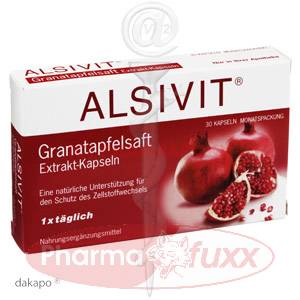 GRANATAPFEL SAFT Extrakt Kapseln Alsivit, 30 Stk