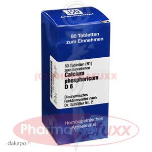 BIOCHEMIE 2 Calcium phosphoricum D 6 Tabl., 80 Stk