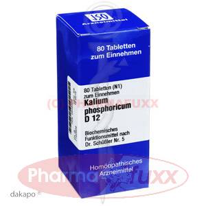 BIOCHEMIE 5 Kalium phosphoricum D 12 Tabl., 80 Stk