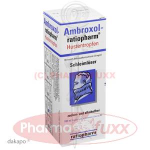 AMBROXOL ratiopharm Hustentropfen, 100 ml