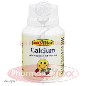CALCIUM 200 mg + Vitamin C 30 mg Lutschtabl., 50 Stk