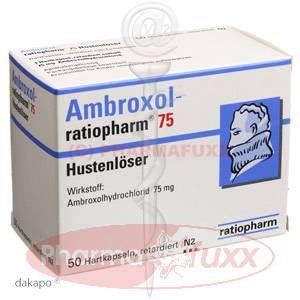 AMBROXOL ratiopharm 75 Hustenloeser Retardkaps., 50 Stk