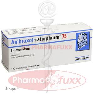 AMBROXOL ratiopharm 75 Hustenloeser Retardkaps., 100 St
