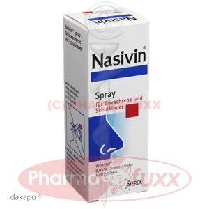 NASIVIN 0,05% Erw.u.Schulkinder Spray, 10 ml