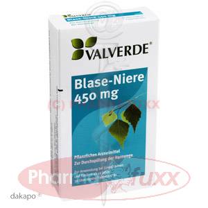 VALVERDE Blase-Niere 450 mg Tabl.ueberzogen, 30 Stk