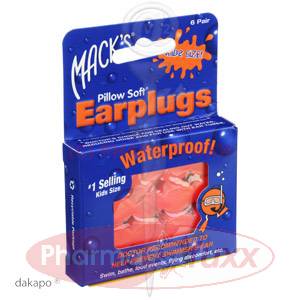 MACKS Earpluggs Hot orange, 12 Stk