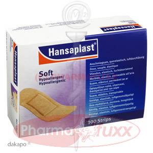 HANSAPLAST Soft Strips 3,0x7,2cm, 100 Stk