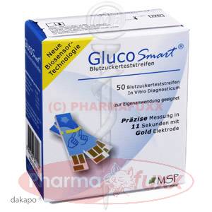 GLUCOSMART Blutzucker Teststreifen, 50 Stk