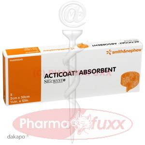ACTICOAT Absorbent 2x30cm Wundverband, 5 Stk