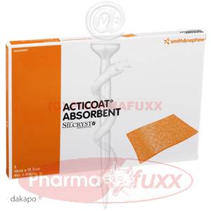 ACTICOAT Absorbent 10x12,5cm Wundverband, 5 Stk