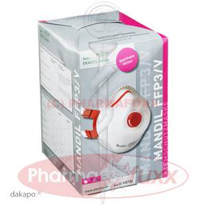 FEINSTAUBFILTER MASKE Mandil FFP3/V, 5 Stk