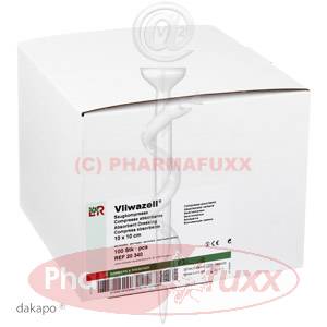 VLIWAZELL Kompressen 10x10cm unsteril, 100 Stk