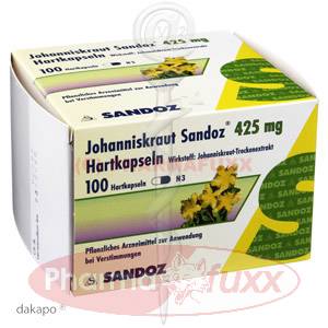 JOHANNISKRAUT SANDOZ 425 mg Kapseln, 100 Stk