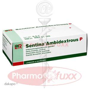 SENTINA Ambidextrous S gepudert Unters.Hands., 100 Stk