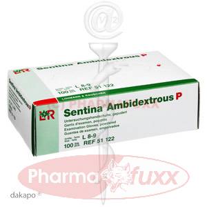 SENTINA Ambidextrous L gepudert Unters.Hands., 100 Stk