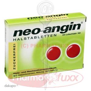 NEO ANGIN Halstabletten zuckerfrei, 24 Stk