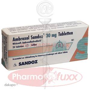AMBROXOL Sandoz 30 mg Tabl., 20 Stk