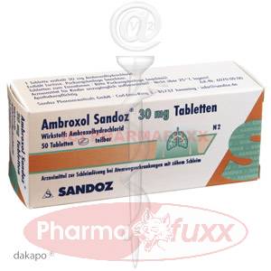 AMBROXOL Sandoz 30 mg Tabl., 50 Stk