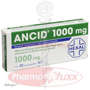 ANCID 1000 mg Kautabl., 20 Stk