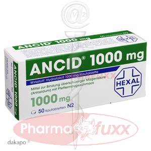 ANCID 1000 mg Kautabl., 50 Stk