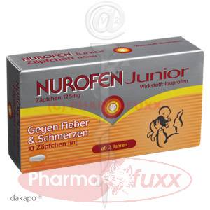 NUROFEN Junior Zaepfchen 125 mg, 10 Stk