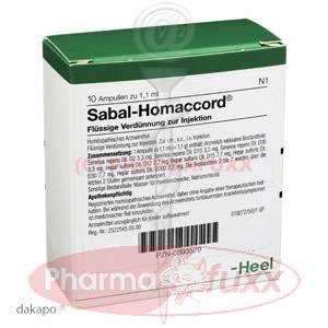 SABAL HOMACCORD Amp., 10 Stk