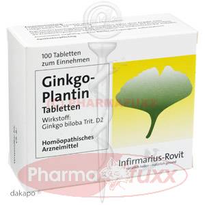 GINKGO PLANTIN Tabletten, 100 Stk