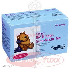 SIDROGA Bio Kinder Gute Nacht Tee Filterbtl., 20 Stk